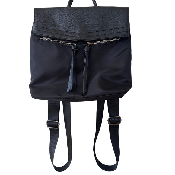 NWT Botkier New York Trigger Mini Black Nylon Backpack Black - Picture 1 of 8